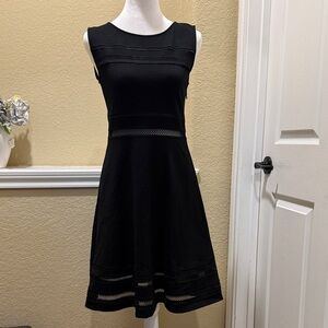 French Connection Elegant Black Sleeveless Dress